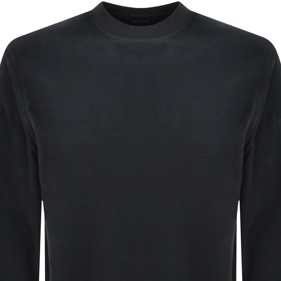 CP Company Emerized Diagonal Sweatshirt Black Mainline Menswear United States